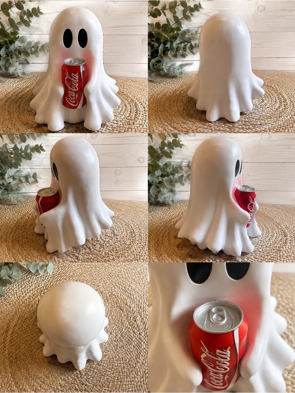 Coca-Cola Ghost Halloween Decoration | White Ghost Figure | HomeGoods